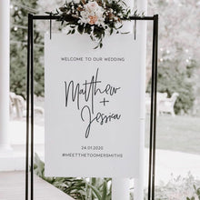Load image into Gallery viewer, Jessica Welcome Sign