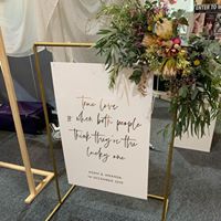 Load image into Gallery viewer, True Love Quote Sign - Acrylic