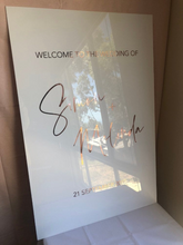 Load image into Gallery viewer, Welcome Sign 60x90cm - Acrylic