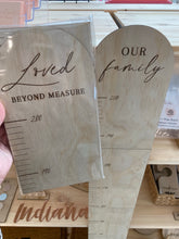 Load image into Gallery viewer, Our Family Growth Chart