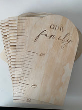 Load image into Gallery viewer, Our Family Growth Chart