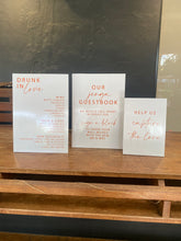 Load image into Gallery viewer, Custom Acrylic Counter &amp; Table Sign for Business