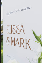 Load image into Gallery viewer, Elissa - Wedding Welcome Sign