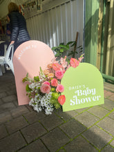 Load image into Gallery viewer, Daisy - Layered Arch Welcome Sign Duo