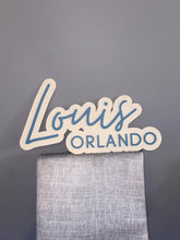 Load image into Gallery viewer, Custom laser cut layered acrylic lettering example