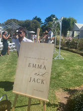 Load image into Gallery viewer, Wooden Easel Hire