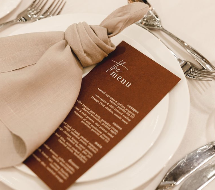 Guest Menus - Digital Print (DL)