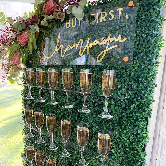 Champagne Wall HIRE