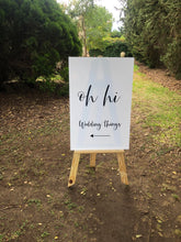 Load image into Gallery viewer, Welcome Sign 60x90cm - Acrylic