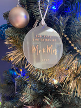 Load image into Gallery viewer, Personalised Acrylic Baubles