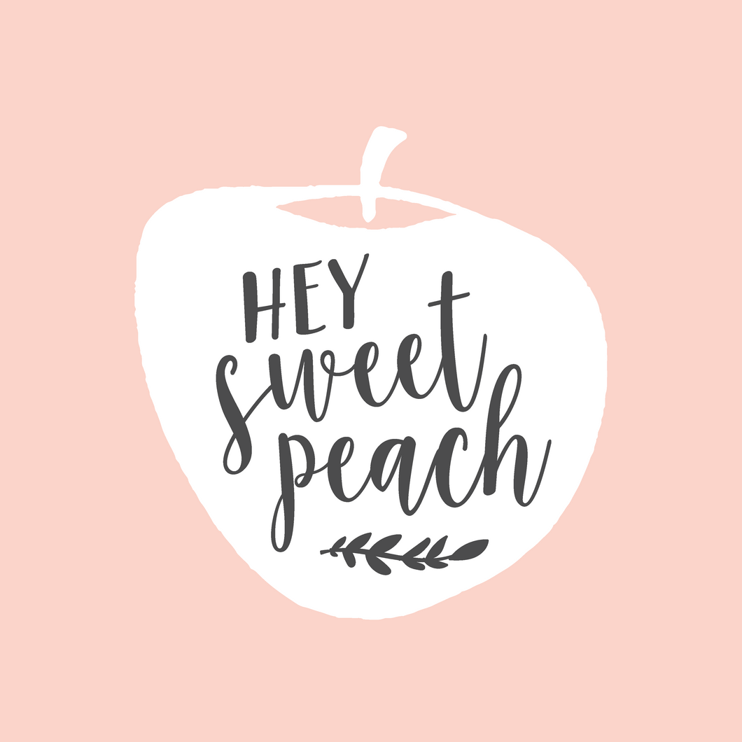 Hey Sweet Peach Gift Card