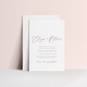 Eliza Invitation