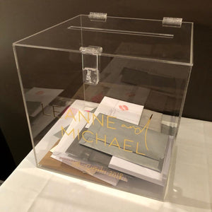 Clear 30cm Acrylic Wishing Well