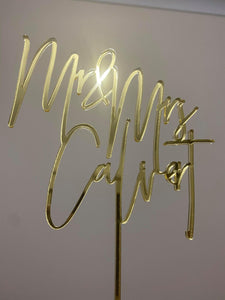 Custom Cake Topper