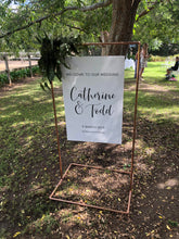 Load image into Gallery viewer, Copper Sign Stand