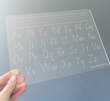 Load image into Gallery viewer, Alphabet Trace and Wipe Board - SA beginners