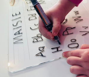 Alphabet Trace and Wipe Board - SA beginners