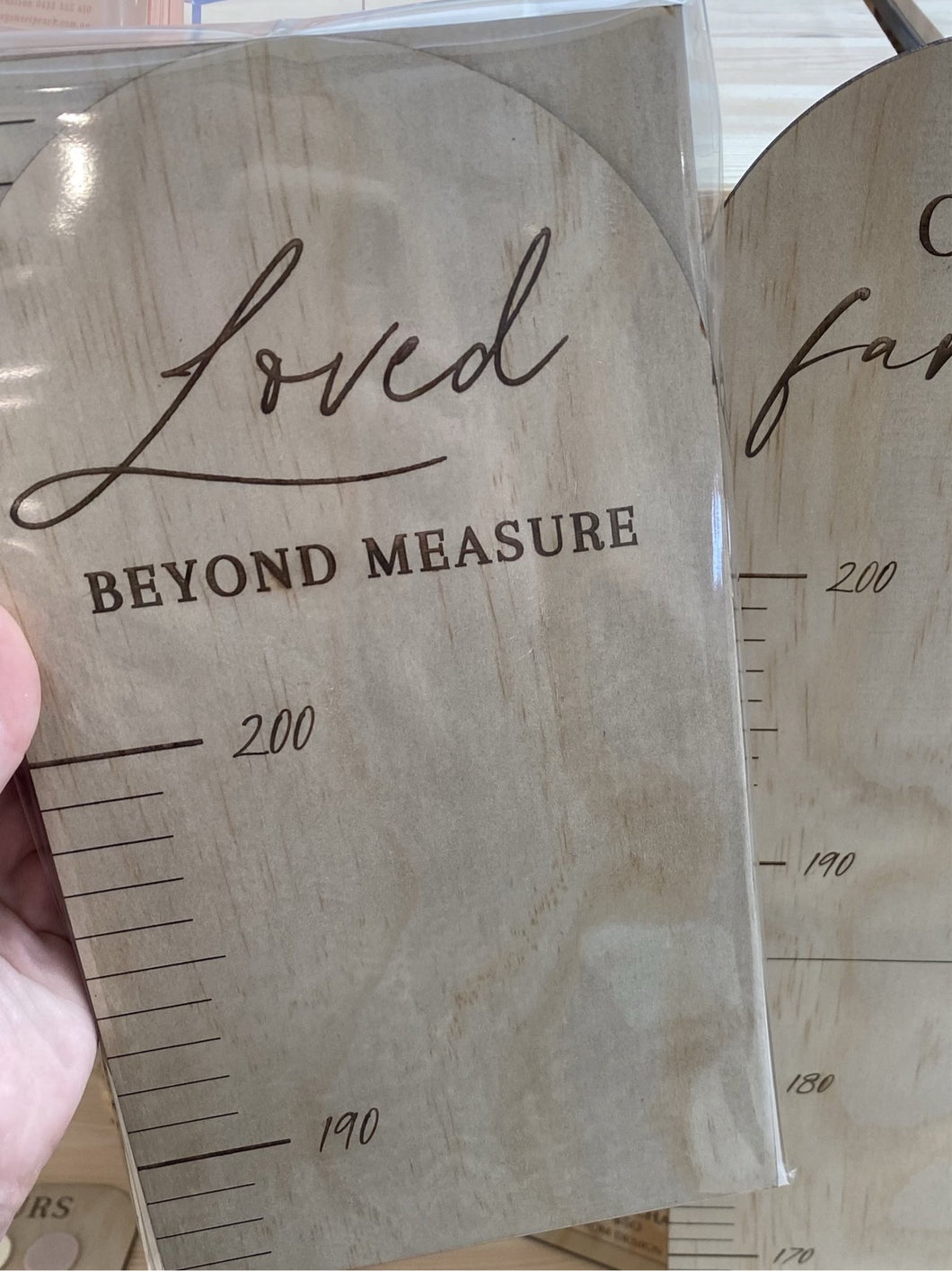 Loved Beyond Measure - Growth Chart