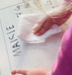 Alphabet Trace and Wipe Board - SA beginners